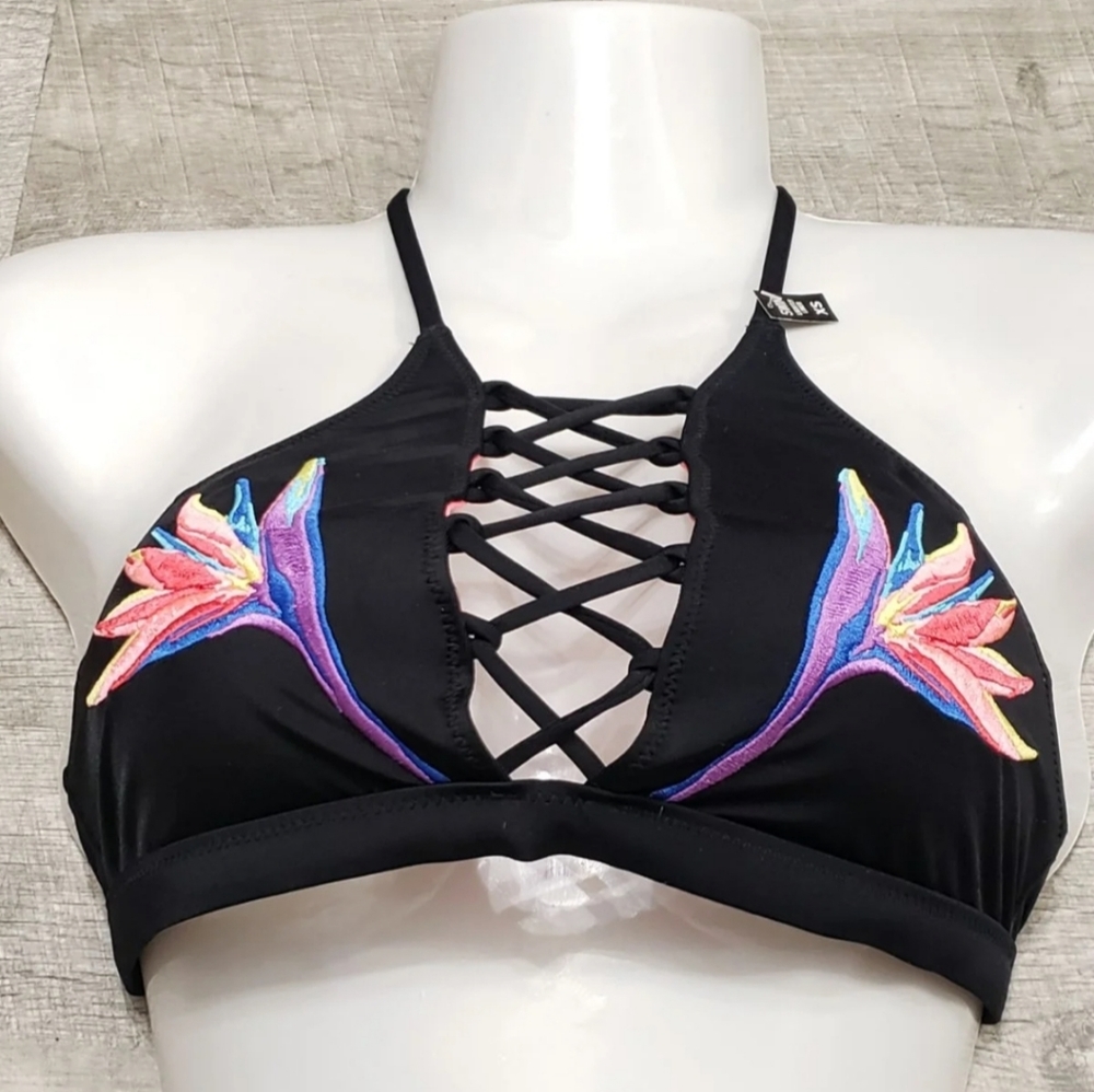 🆕️ NWT Victoria's Secret PINK Size XS Swim Top 🏊 - Picture 5 of 15